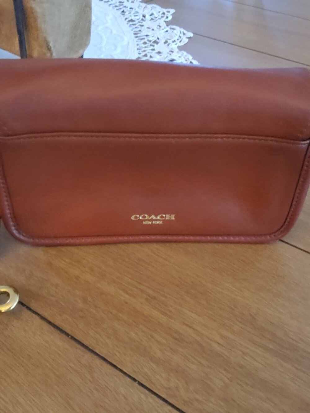 Coach 19914 Legacy Penny Crossbody or Shoulder Bag in Cognac - Picture 3 of 9